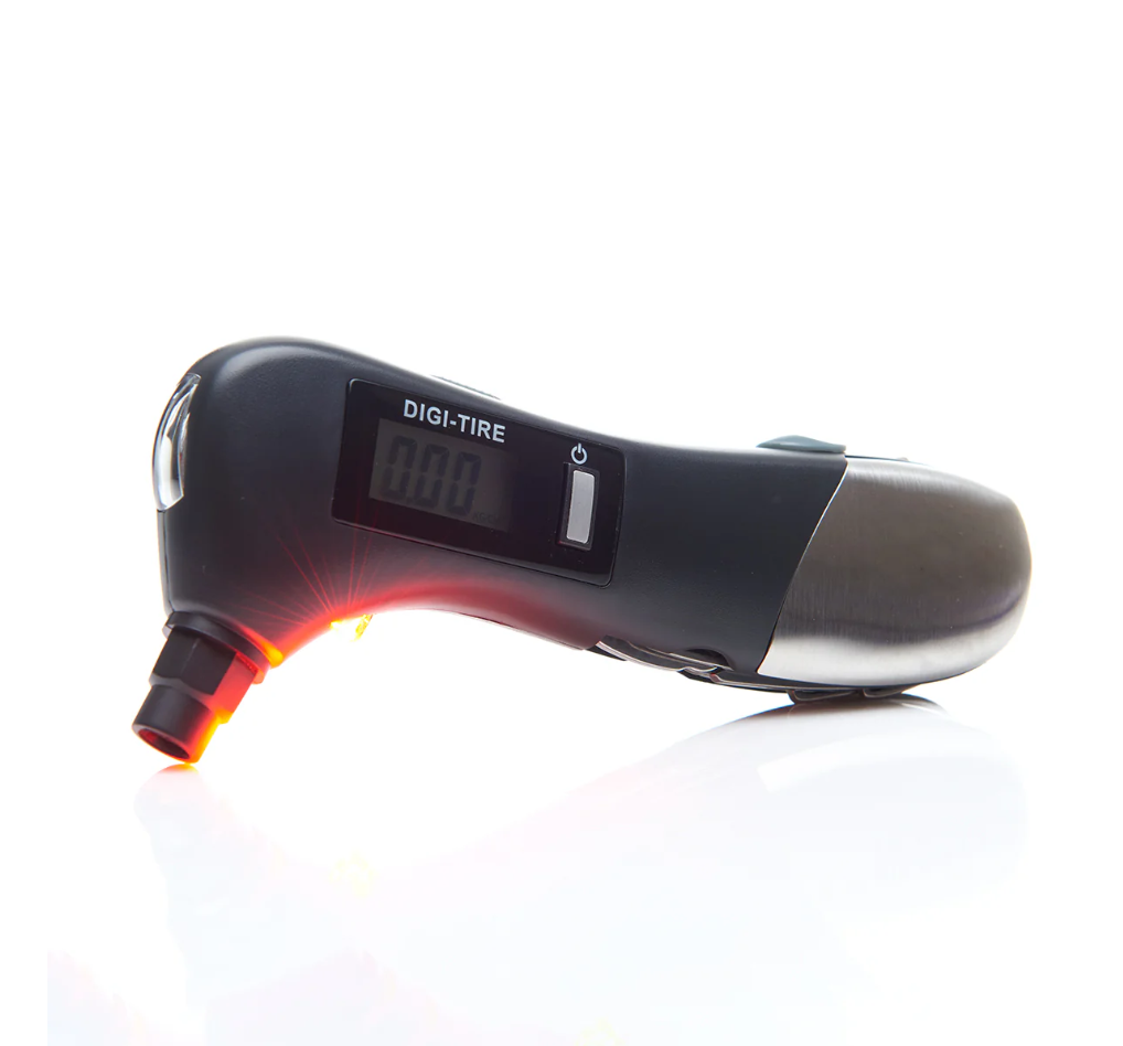 Car Emergency Tool with Digital Tire Gauge by ACTIVE PLUSE