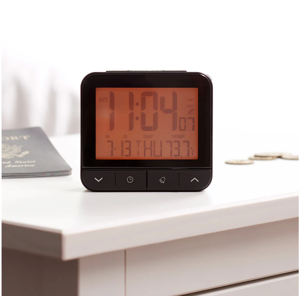 Travel Alarm Clock by ACTIVE PLUSE